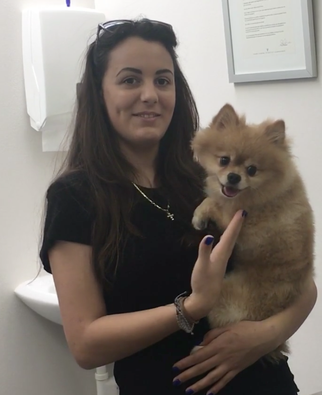 Geneva Animal Hospital, Animal Hospital Geneva,Cabinet Vétérinaire International,Geneva Veterinarian, veterinarian Geneva, snoopy with owner